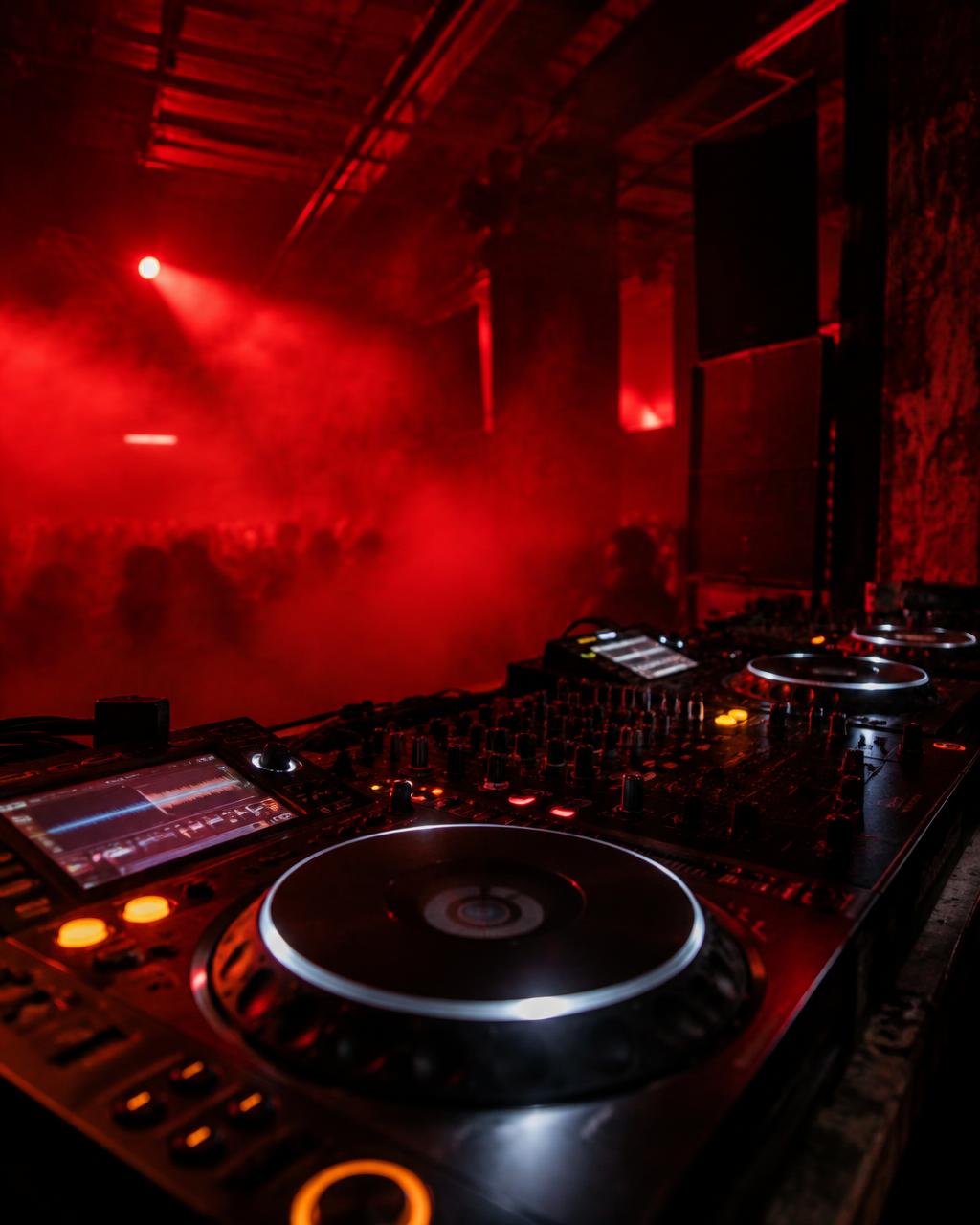DJ y cabinas